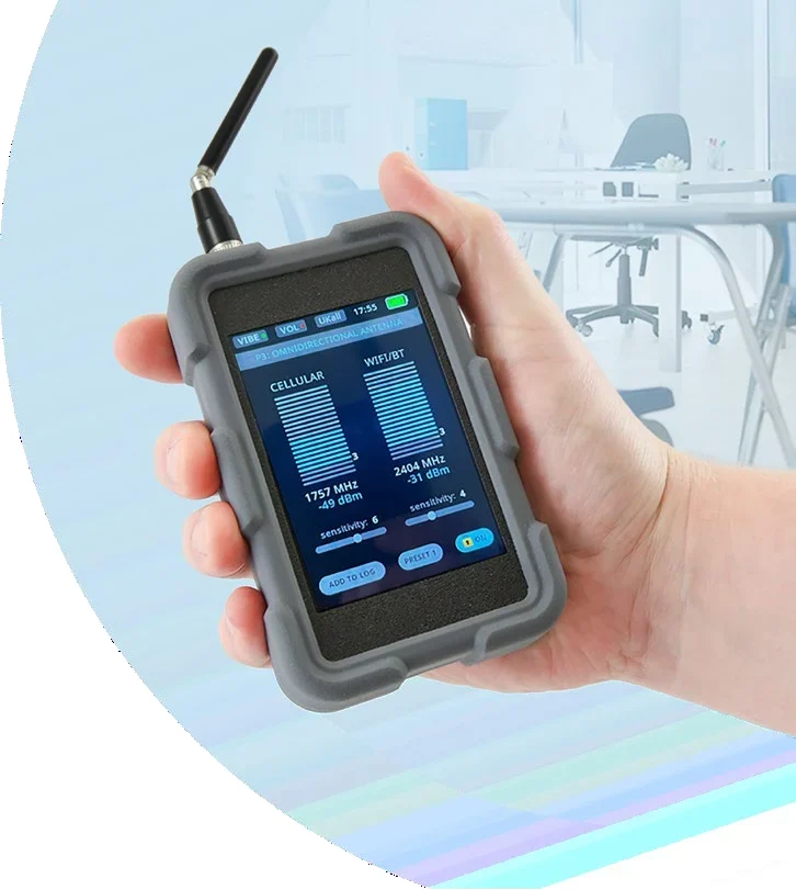 Ranger als Handgerät mit Rundstrahlantenne